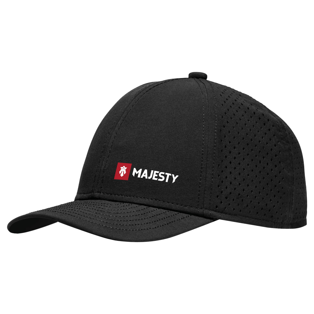 MAJESTY Team Logo Sports Cap - Black