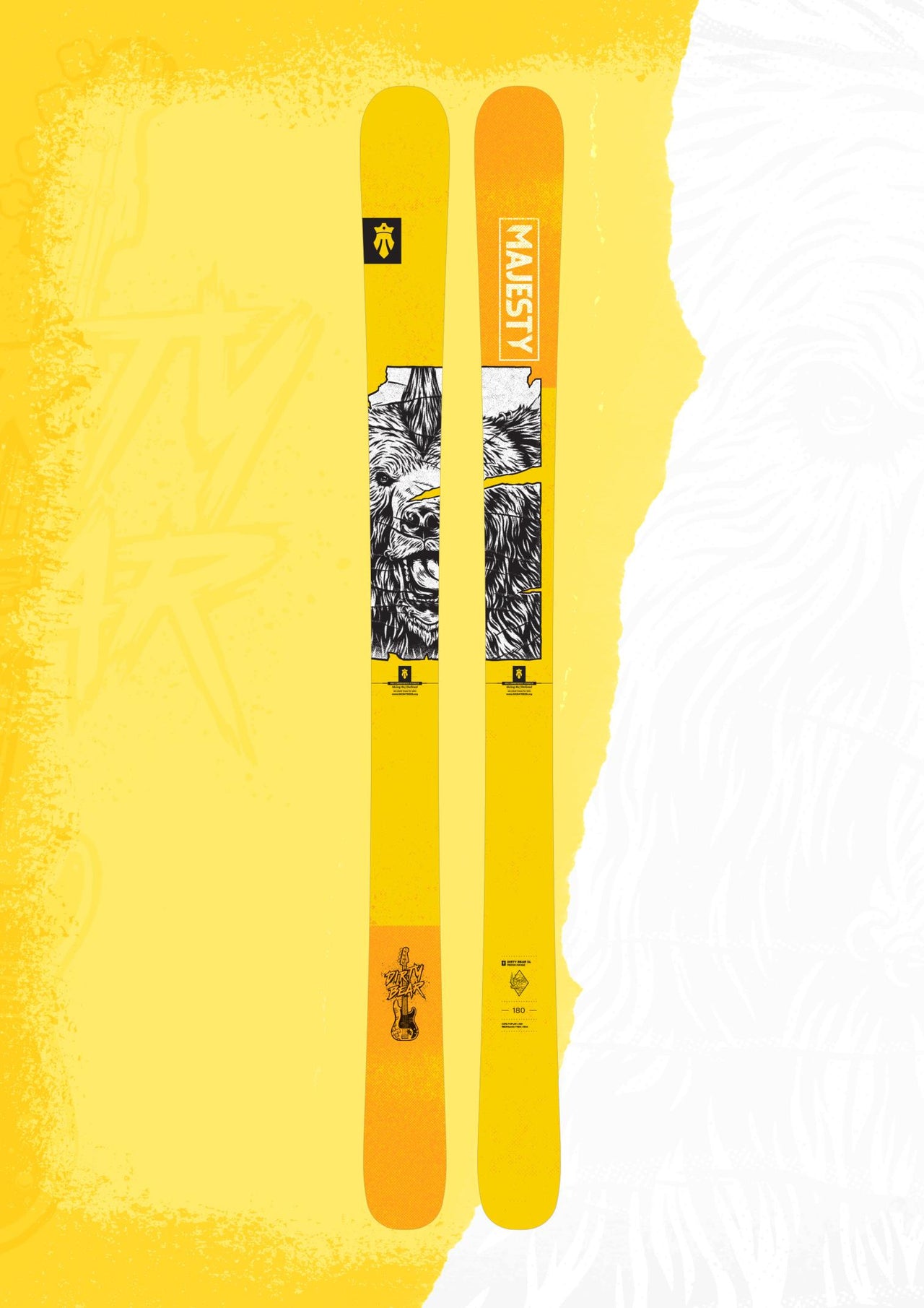 Dirty Bear XL - All-Mountain Freestyle Skis | 105 mm