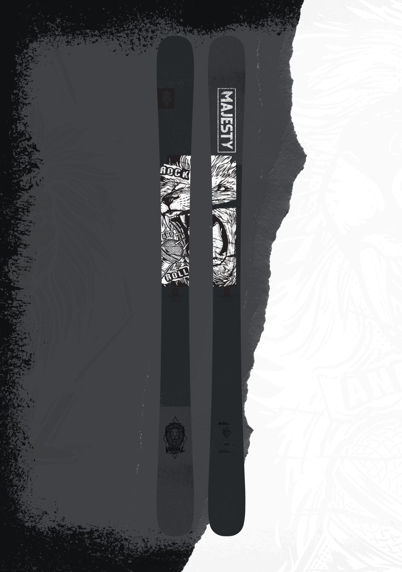 Vandal - All-Mountain Park Freestyle Skis | 95 mm