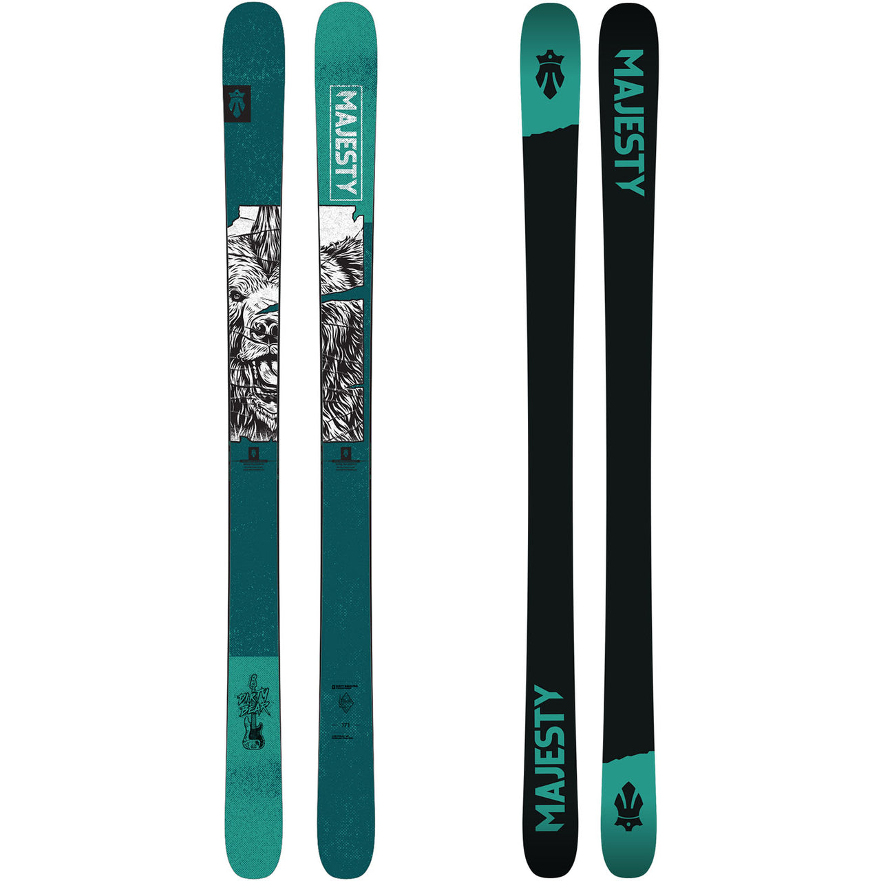 Dirty Bear Pro - Park & Pipe Freestyle Skis | 90 mm