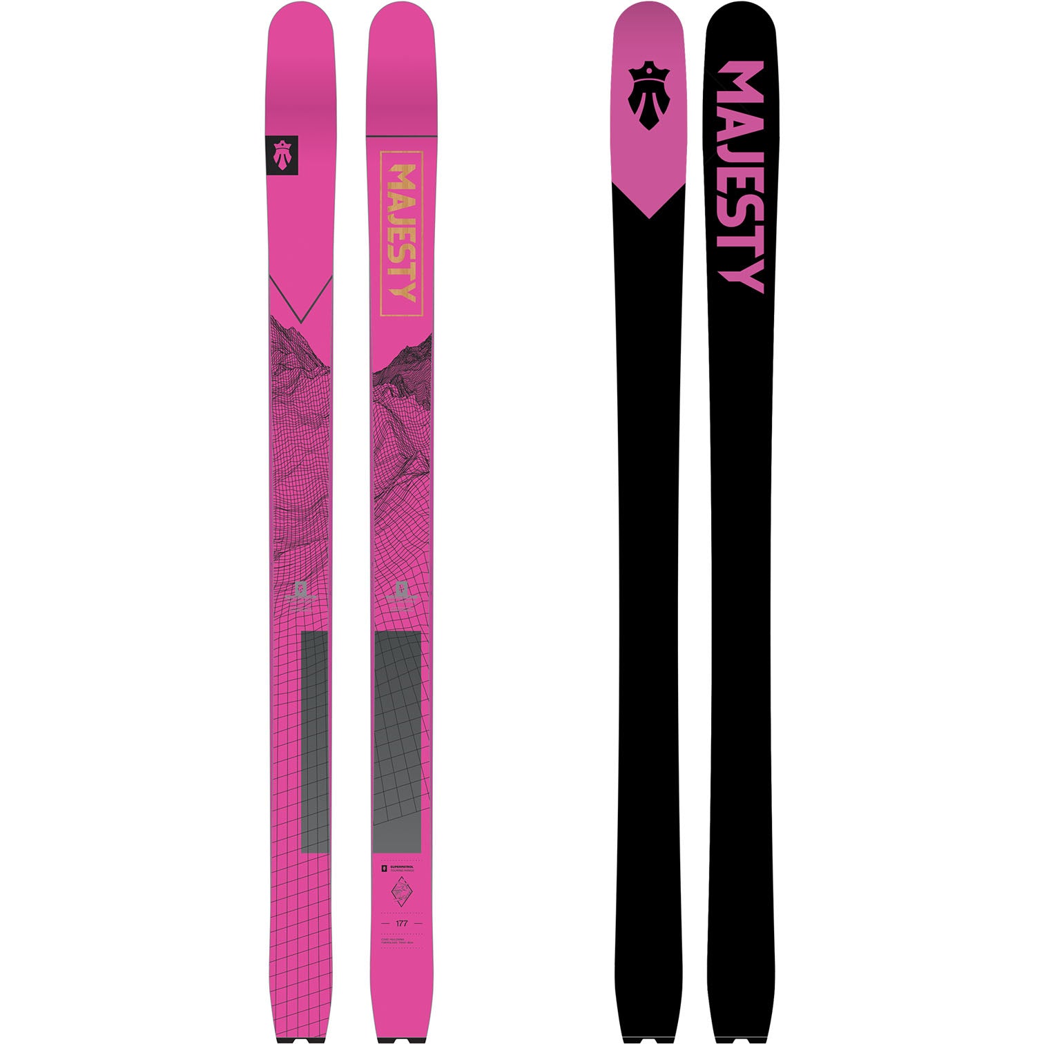 TOURING + MOUNTAINEERING SKIS