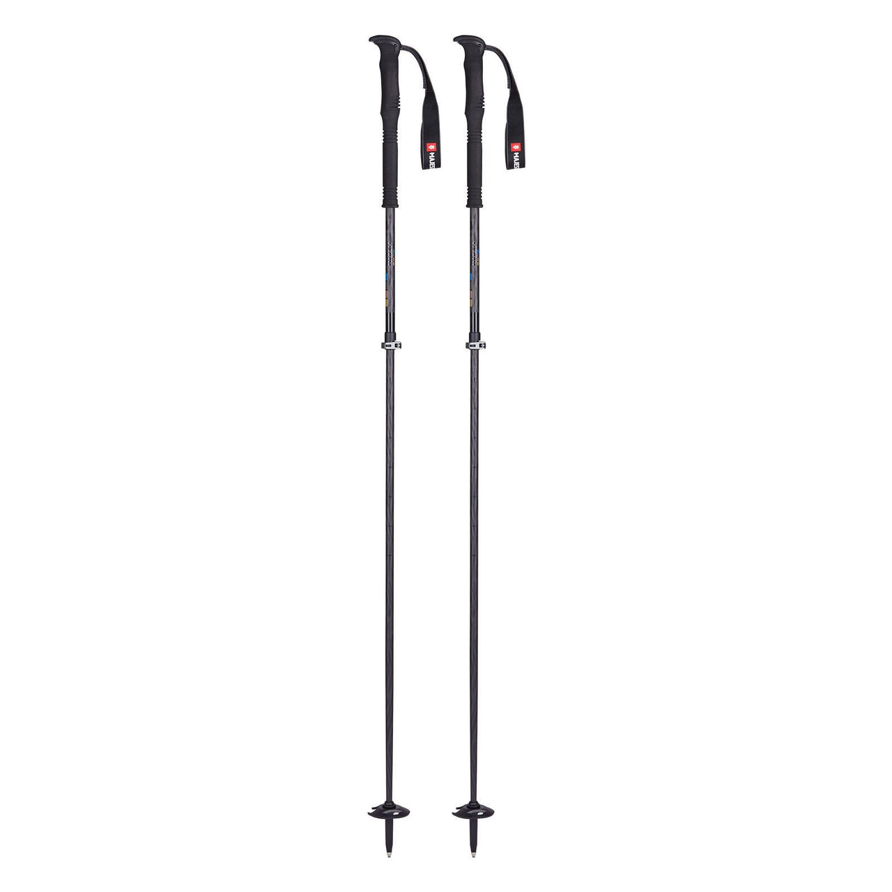 Majesty Carbon Touring Ski Poles - 2p Telescopic - 197 grams