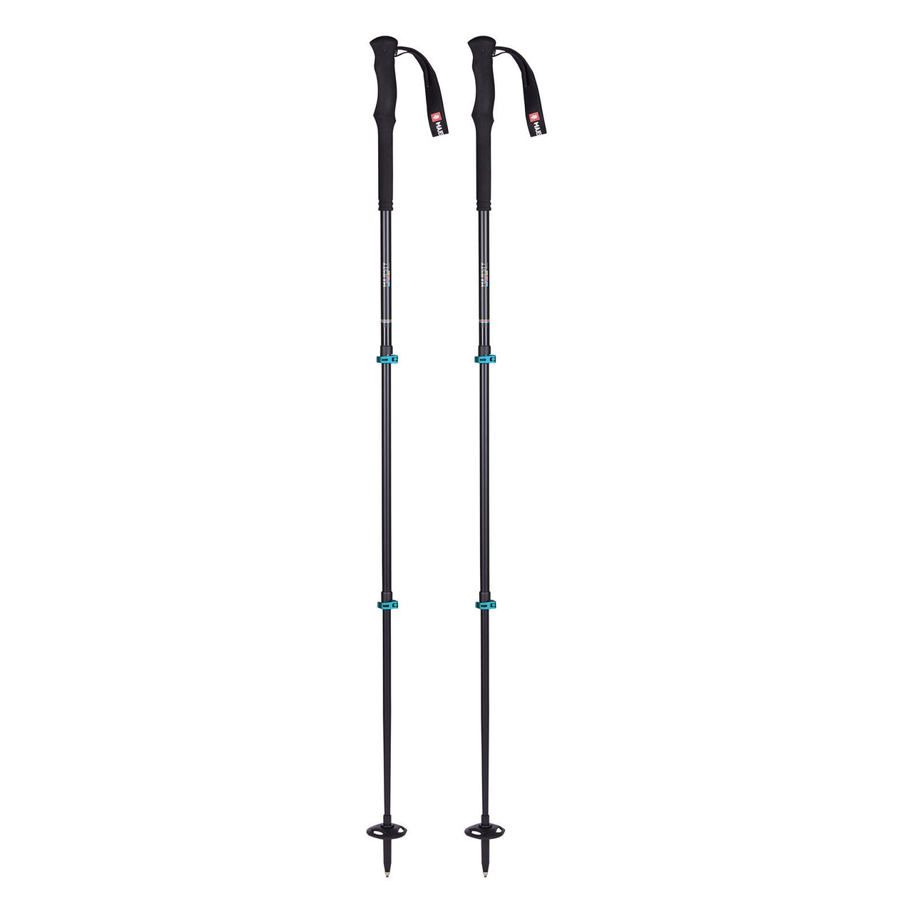 Majesty Titanal Touring Ski Poles - 3p Telescopic - 240 grams